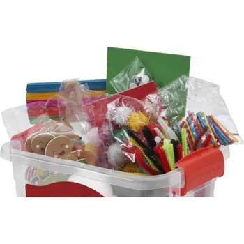 Vánoční dekorace Mega sada 304 dílů DIY Vánoční ozdoby Dekorace na baňky