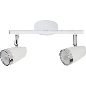 Bodové svítidlo Kvadratový bodový reflektor Rabalux bílý