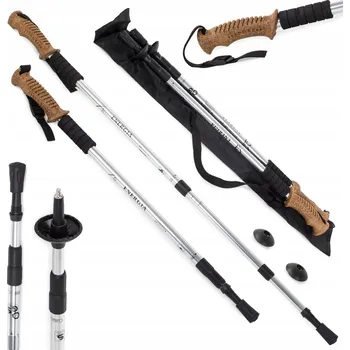 Trekingová hůl Hole Verk Group 14009_S 135 cm stříbrné