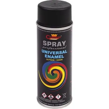 Barva ve spreji Barva ve spreji Champion Color univerzální černá matná 0,400 l