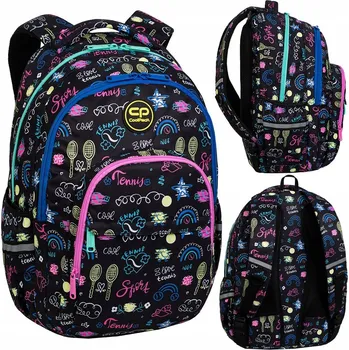 Sportovní batoh DVOUKOMOROVÝ BATOH COOLPACK BASIC PLUS TENNIS STAR