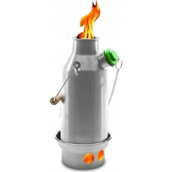 Konvice na čaj Kelly Kettle KONVICE NA OHEŇ Trekker 0,6L nerezová ocel píšťalka + taška