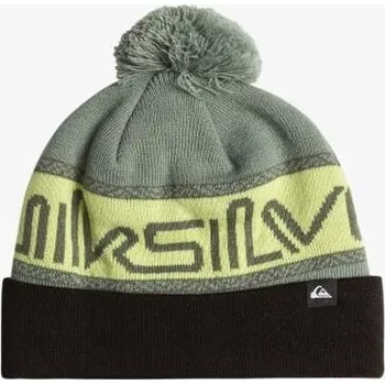 Čepice Quiksilver zimní čepice beanie zelená, univerzální velikost