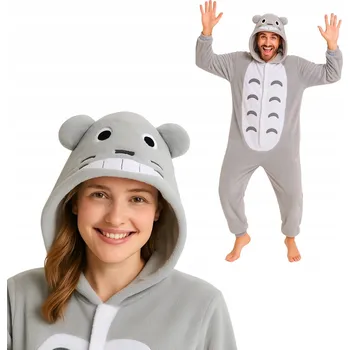 Karnevalový kostým Pyžamo Overal Kigurumi Kostým Totoro M: 155 - 165 cm