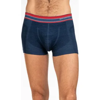 Dámské spodní prádlo Pánské boxerky Brubeck Active Wool tmavě modré L