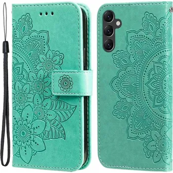 Pouzdro na mobilní telefon Pouzdro s klopou XGSM pro Samsung Galaxy A14, zelené