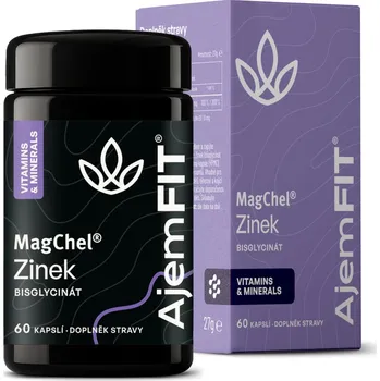 AjemFIT Zinek Bisglycinát - 60 kapslí (MagChel®)