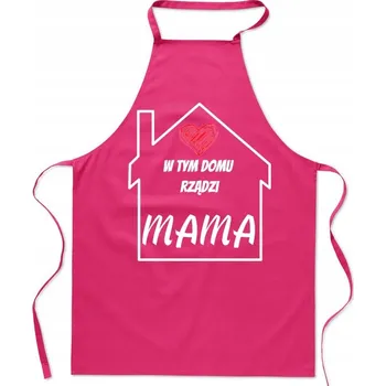 Kuchyňská zástěra Kuchyňská zástěra V Tomto Domě Vládne Máma Módní Potisk Dárek