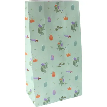 Balící papír Bella Rose Papírový sáček Drak – 10 ks