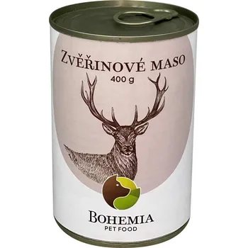 Krmivo pro psa Bohemia Pet Food Konzervy pro psy - Zvěřina (GRAIN-FREE) 400 g