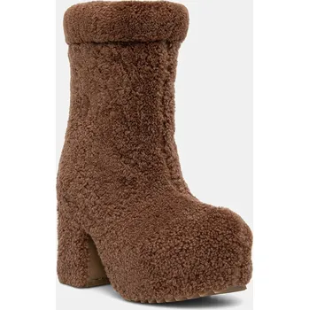 Dámská obuv Vlněné boty Inuikii Shearling Heel 75207.095.Brown hnědá 88X, EUR 41