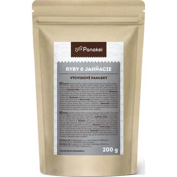 Pamlsek pro psa Panakei Výcvikové pamlsky pro psy - Jehněčí 200 g