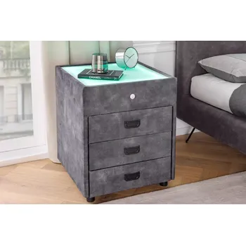 Toaletní stolek Noční stolek LUMARE Dekorhome