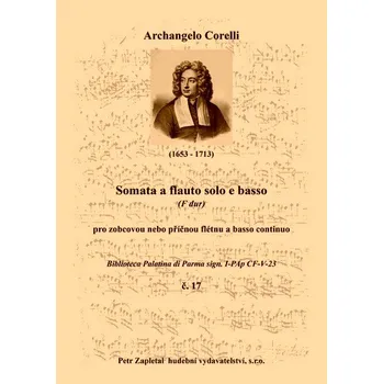 Corelli Arcangelo: Sonata a flauto solo e basso (Biblioteca Palatina 17)