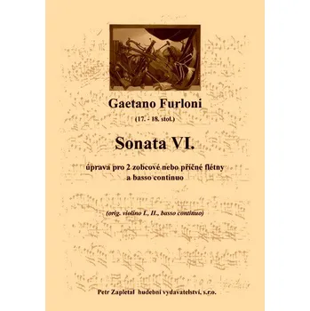 Furloni Gaetano: Sonata VI. - úprava