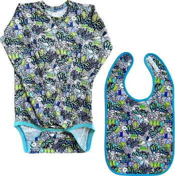 Body Set: Bodytriko s "neviditelným" bryndákem (sprej) Velikost: 170