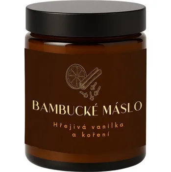 Tělový krém Farm.inc Šlehané bambucké máslo Hřejivá vanilka s kořením 180ml