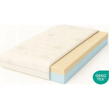 Matrace Matrace LATEXOVÁ HR 75x170 Bílá Pěna Latex Vysoce Elastická Pěnová