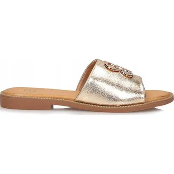 Dámské žabky Dámské boty nazouváky letní obuv Filippo kožená stélka ploché vel. 36