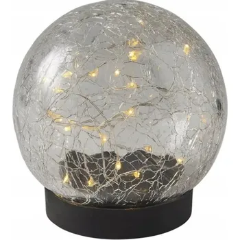 Venkovní osvětlení Solární LED osvětlení - skleněná koule, průměr 12,5 cm
