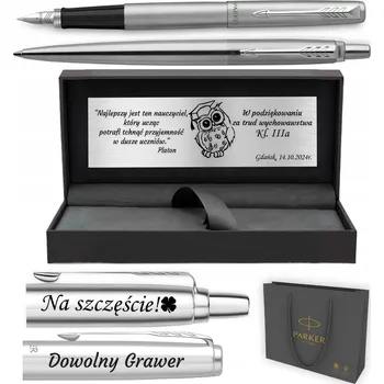 Pióro i Propiska Parker Jotter CT s gravírováním PRESTIGE Dárek pro tatínkovu maminku