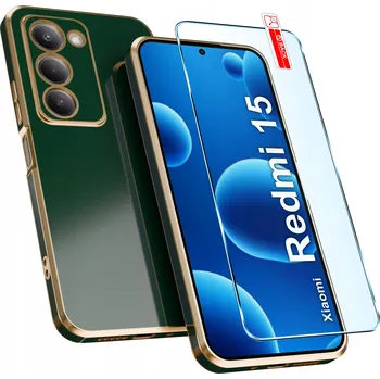 Pouzdro na mobilní telefon Zadní Kryt KrainaGSM pro Xiaomi Redmi 15 zelený