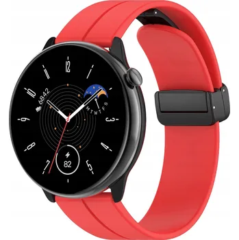 Řemínek na hodinky ŘEMÍNEK K HODINKÁM 22MM CHYTRÉ HODINKY 22MM + 2 STĚŽEJKY SILIKONOVÝ, RŮZNÉ BARVY