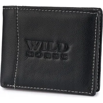Peněženka Pánská kožená peněženka Wild Horse černá