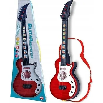 Hudební nástroj pro děti Kytara na baterie Vzdělávací HUDEBNÍ HRAČKY Pro Děti OD 3 LET Extra