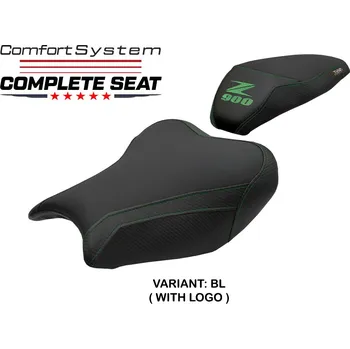 Sedlo na kolo TPZ Italia Kompletní sedlo Kawasaki Z 900 17-24 Liaka Comfort standard potah sedla: s logem BL (black)