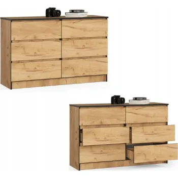 Komoda Komoda Akord 120 x 40 x 77 cm dub craft matný
