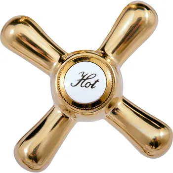 Vodovodní baterie Ručka RETRO - teplá voda, Chrom KR1002, RAV Slezák