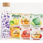 Waterdrop Hydratační Megaset s Lahví Skleněná Lahev Edition