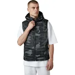 Nature Pánská zateplená maskáčová vesta 02 Barva: Šedá, Velikost: XL