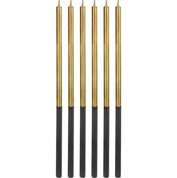 Dortová svíčka Narozeninové svíčky Godan Platinum 7C-SPZL 6 kusů