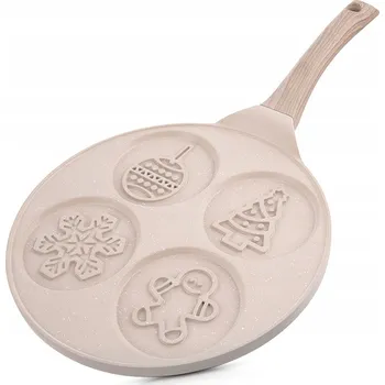 Pánev Pánev VÁNOČNÍ na volská oka, vajíčka, lívance a palačinky