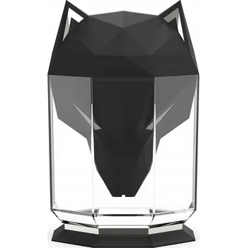 Aroma difuzér Zvlhčovač vzduchu Difuzér 650 ml Vlk Černý