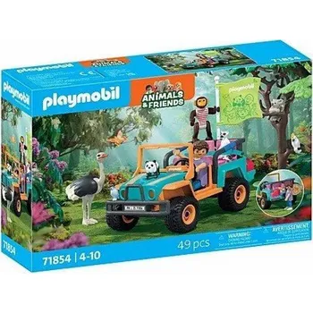 Stavebnice Playmobil Playmobil Zvířata a přátelé 71854 Sada barevných terénních vozidel