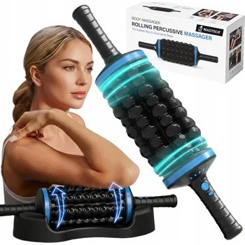 Masážní přístroj Váleček masážní přístroj na tělo Masážní váleček Bezdrátový rotační Rollmasáž Velký