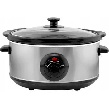 Hrnec Pomalý hrnec 200 W 3,5 l keramická mísa černý 3 režimy