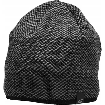Čepice 4F zimní čepice beanie šedá, velikost L