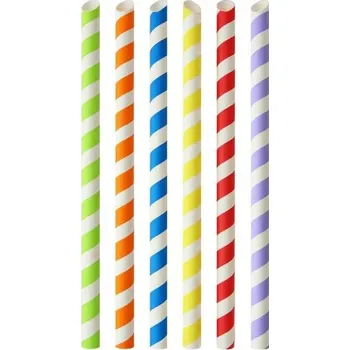 Papírová Brčka GoDan 100 ks