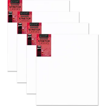 Malířské plátno Malířské Malířské Plátno 40 cm x 60 cm Loveart 4 ks