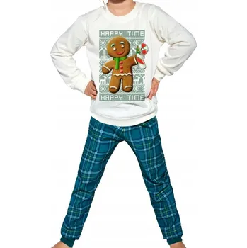 Dívčí pyžamo Cornette pyžamo žluté velikost 140