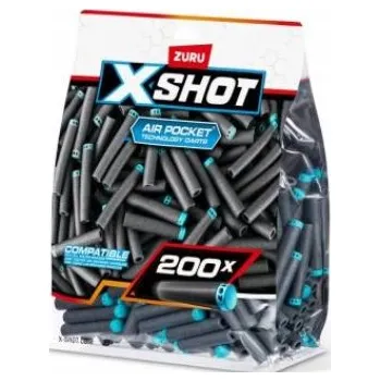 Obraz Šipky ZURU XSHOT AIR POCKET 200ks 8+ 29C281