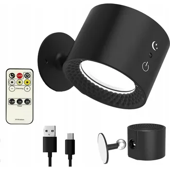 Nástěnné svítidlo Nástěnné svítidlo OnLight bílé, černé integrovaný LED zdroj 6 W