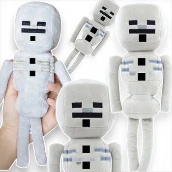 plyšák MINECRAFT SKELETOR KOSTLIVEC PLYŠÁK ZE HRY VELKÁ MĚKKÁ POSTAVA
