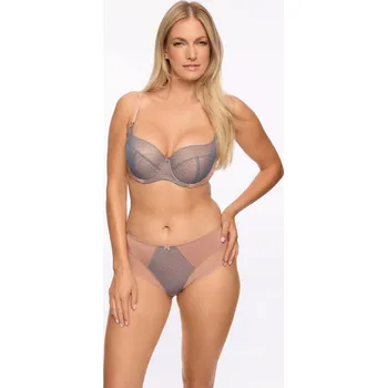 Podprsenka Gaia podprsenka s kosticemi, vyztužená, růžová, velikost 65G