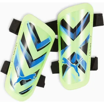 Fotbalový chránič Puma Chrániče holeně Ultra Light Strap 030875-12 (XXS) (XXS, žlutá)
