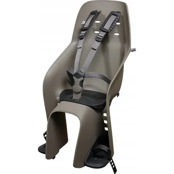 cyklosedačka Zadní sedačka na kolo Urban Iki U-Me Easyfix na nosič, šedá/černá